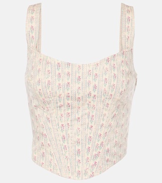 Cotton-blend top