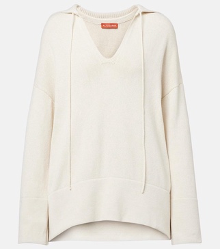 Spike silk-blend sweater