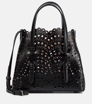 Le Mina 20 Vienne Wave leather tote bag