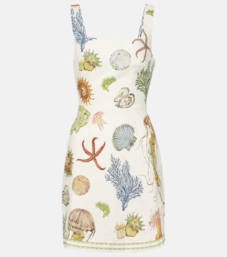 Sea linen minidress