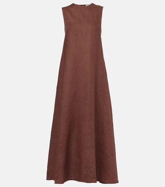 Tallin linen maxi dress