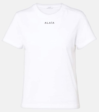Printed cotton jersey T-shirt