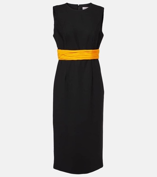 Wool cocktail dress