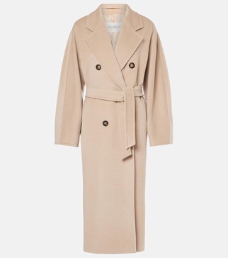 Wool and cashmere coat