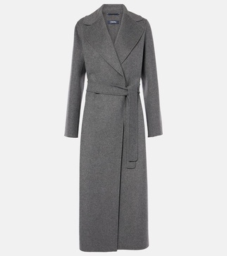 Poldo wool wrap coat