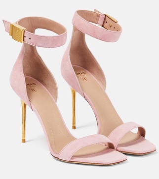 Suede sandals