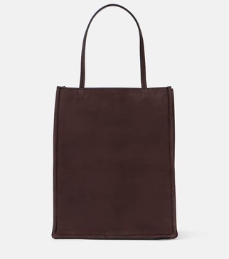 To Go Small suede tote bag