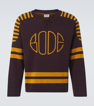 Rink cotton jacquard sweater