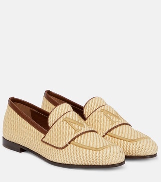 Liza logo loafers