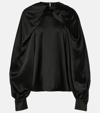 Key silk top