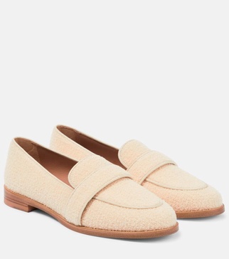 Martin bouclé moccasins