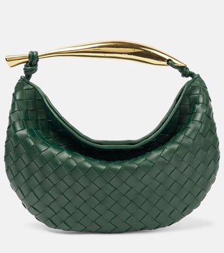 Sardine Intrecciato leather shoulder bag