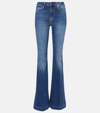 Tropea high-rise flared jeans