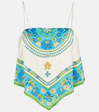 Vivianna printed top