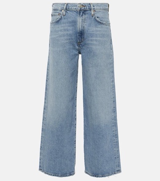 Harper straight cropped jeans
