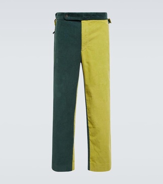 Duo cotton corduroy pants