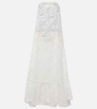 Jacquard maxi dress