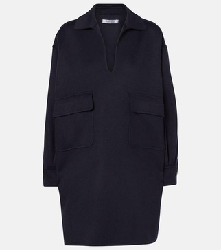 Pinna wool minidress