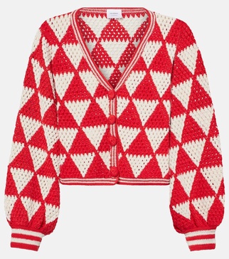 Maija crochet cotton cardigan