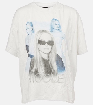 Nicole printed jersey T-shirt