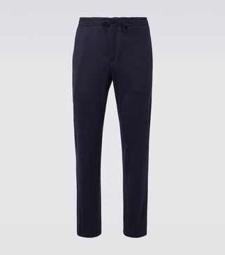 Jersey slim pants
