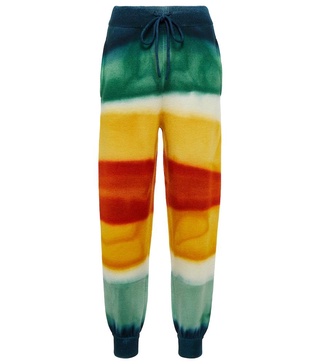 Paradise striped sweatpants