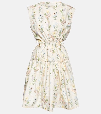 Sucré Pradera cotton poplin minidress