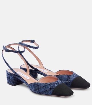 French Flirt 35 tweed pumps