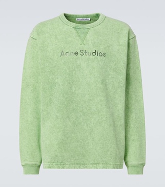 Logo cotton jersey sweatshirt