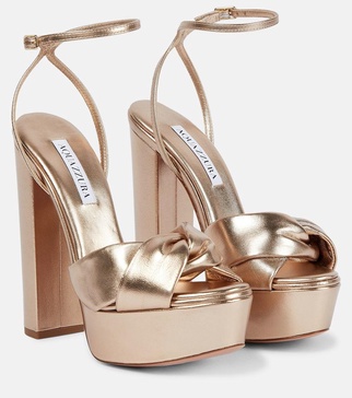 Olie 140 leather platform sandals