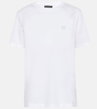Face cotton jersey T-shirt