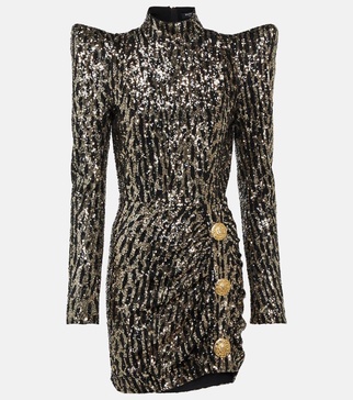Sequined minidress