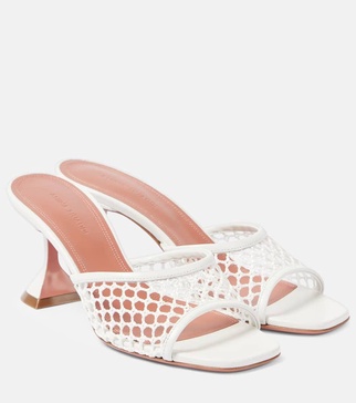 Lupita raffia mules