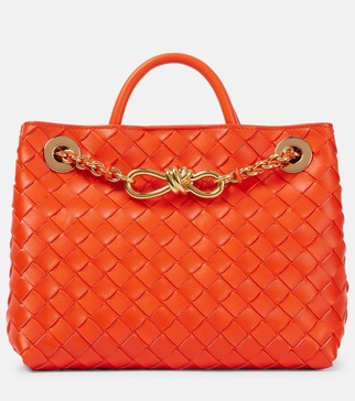 Andiamo Chain Small leather tote bag