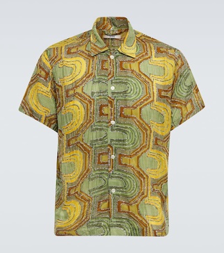 Disco Tinsel embroidered shirt