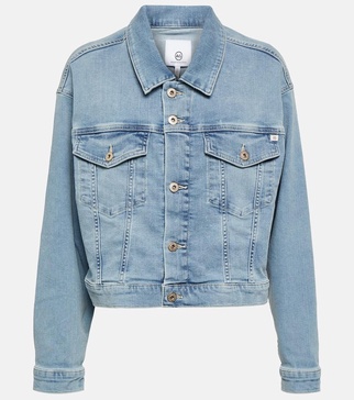 Maya cropped denim jacket