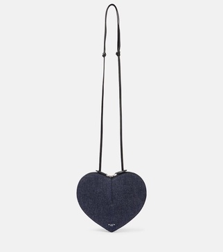 Le Cœur denim shoulder bag