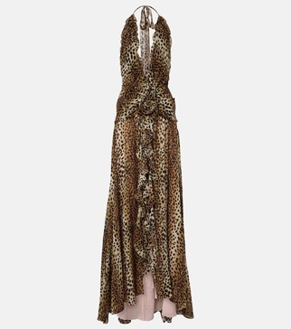 Georg leopard-print maxi dress