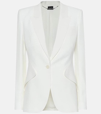 Crêpe blazer