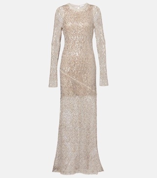 Sequined gown
