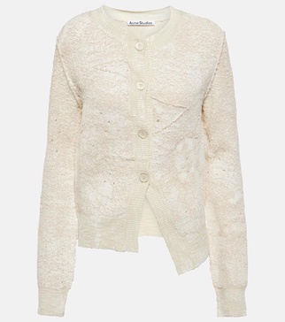 Asymmetric cardigan
