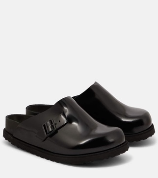 Niamey patent leather clogs