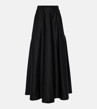Brasile embellished maxi skirt