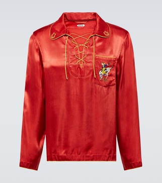 Bronco embroidered shirt