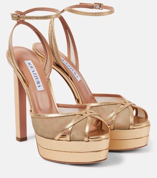 Shear 130 mesh platform sandals