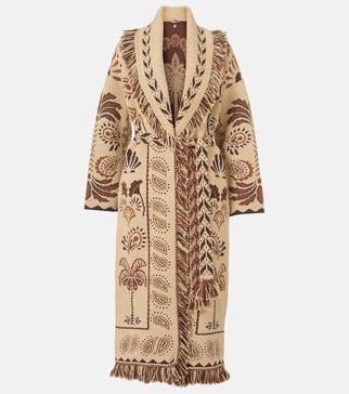 Wild Wonder wool and cotton cardigan