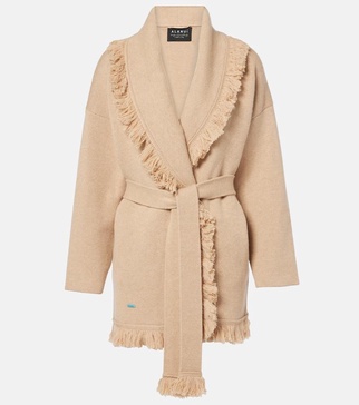 Cashmere and cotton cardigan