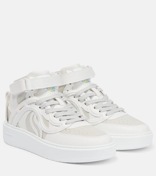 S-Wave 2 faux leather sneakers