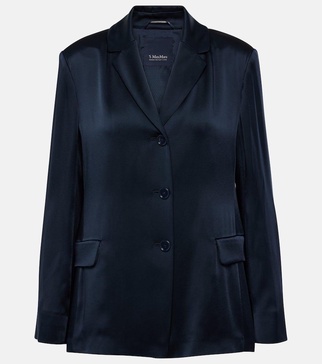 Guido satin blazer