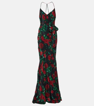 Isla floral maxi dress